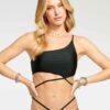 Salma One-Shoulder Strappy Bikini Top