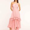Dulce Smocked Halter Midi Dress