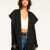 Kiah Wrap Oversized Coat